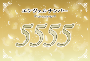 エンジェルナンバー5555の意味は 人生を左右する変化の到来 ツインレイへの天使からのメッセージ ココロサプリ